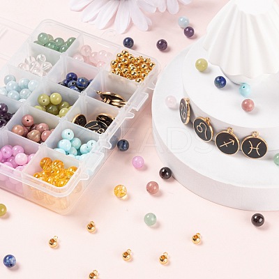 DIY Birthstone Bracelets Jewelry Making Kits G-LS0001-61-1
