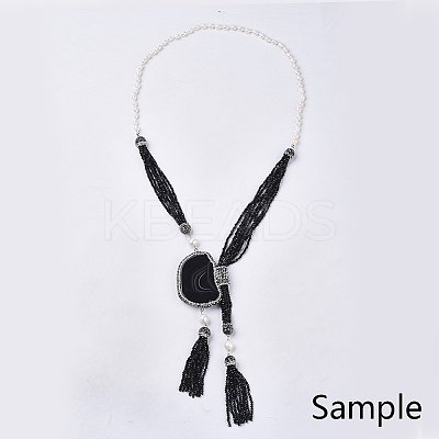 Dyed Natural Druzy Quartz Chandelier Components Links RB-Q215-009D-1