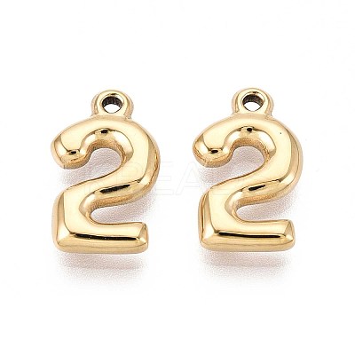 Ion Plating(IP) 304 Stainless Steel Pendants STAS-N109-261C-G-1