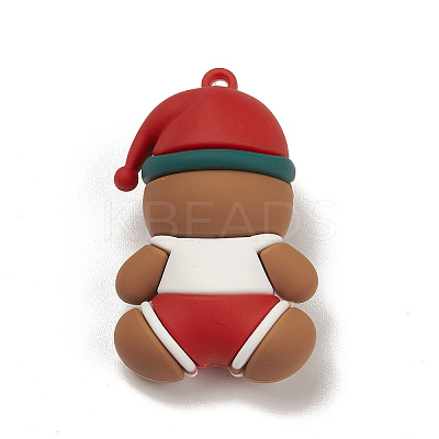 PVC Plastic Christmas Style Big Pendants LS-PVC-O001-02C-1