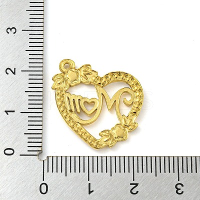 Ion Plating(IP) Real 18K Gold Plated 304 Stainless Steel Rhinestone Pendants STAS-P341-13G-01-1