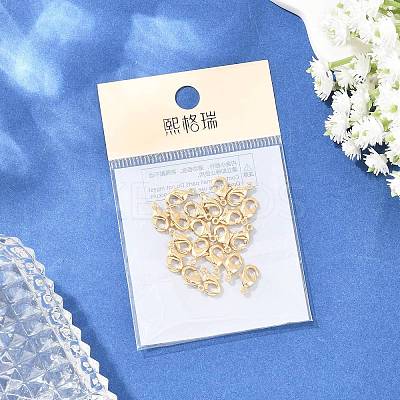 SHEGRACE Brass Lobster Claw Clasps XGR0009G-03G-1