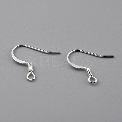 Brass Earring Hooks KK-O131-08S-1