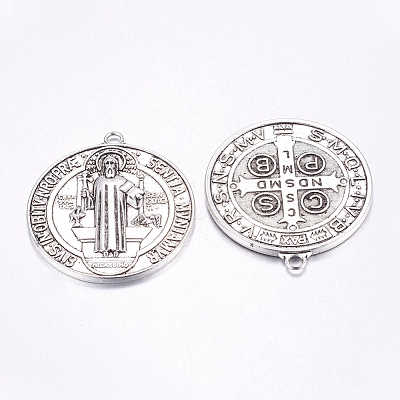 Tibetan Style Alloy Big Pendants LS-TIBEP-A17171-AS-FF-1