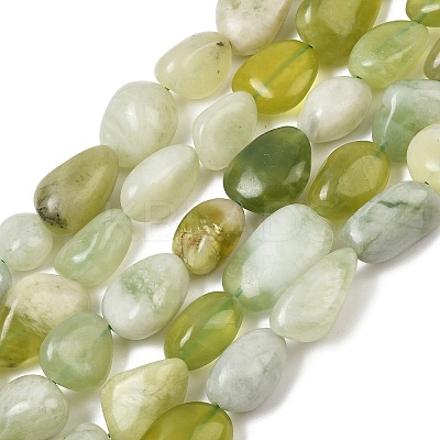 Natural Xiuyan Jade Beads Strands G-A284-A04-01-1