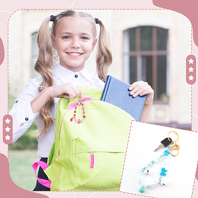 DIY Keychain/Pendant Decoration Kits DIY-GA0007-48-1