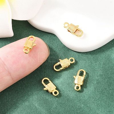 SHEGRACE Brass Lobster Claw Clasps XGR0098G-161G-1