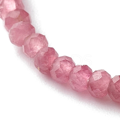Natural Tourmaline Beaded Bracelets BJEW-JB06384-04-1