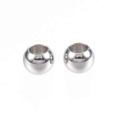 Non-Tarnish 304 Stainless Steel Beads X-STAS-D448-070P-1