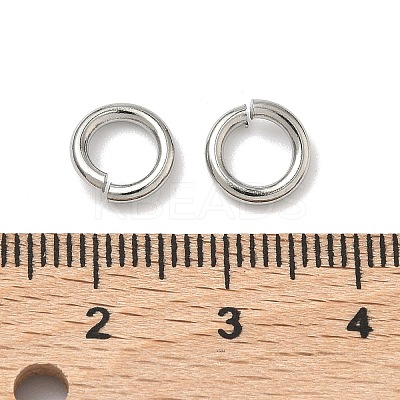 Tarnish Resistant 304 Stainless Steel Open Jump Rings STAS-R065-42-1