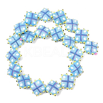 Glass Imitation Jade Beads GLAA-L051-03D-1