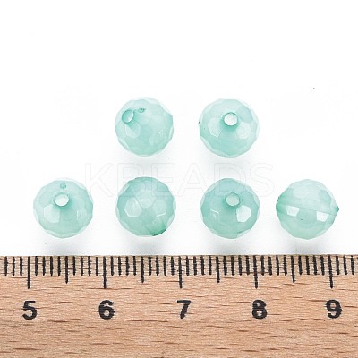 Transparent Acrylic Beads TACR-S154-62E-02-1