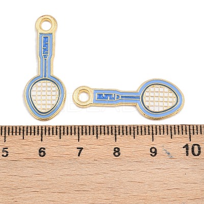 Alloy Enamel Pendants FIND-I065-01C-G-1
