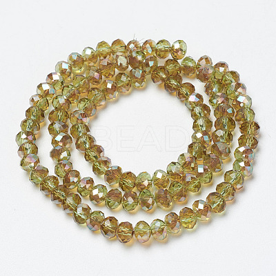 Electroplate Glass Beads Strands LS-EGLA-A034-T4mm-J02-1