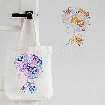Large Plastic Reusable Drawing Painting Stencils Templates DIY-WH0202-101-1