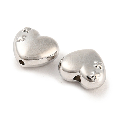 Rack Plating Alloy Beads PALLOY-D023-27P-1