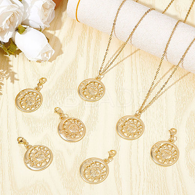 15Pcs Alloy Pendant Decorates HJEW-BBC0001-02-1