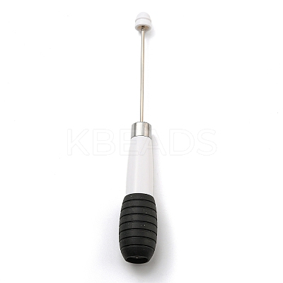 Plastic Retractable Ball-Point Pen LS-AJEW-P122-A02-1