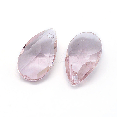 Faceted Glass Pendants X-GLAA-F069-S-A02-1