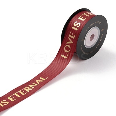 Polyester Grosgrain Ribbons SRIB-H307-02B-1