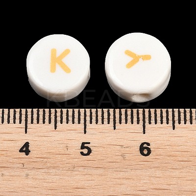 Handmade Printed Porcelain Beads PORC-T136-01C-1