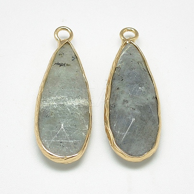 Natural Labradorite Pendants LS-G-Q494-55C-1
