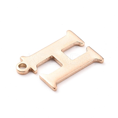PVD Vacuum Plating  304 Stainless Steel Charms LS-STAS-H112-H-RG-1