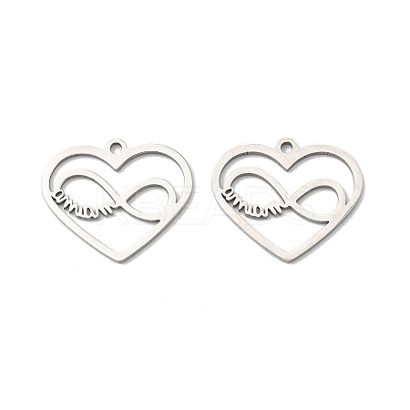 201 Stainless Steel Pendants STAS-K310-04P-1