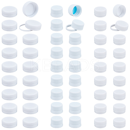 105Pcs 3 Styles Plastic Bottle Caps KY-OC0001-57-1