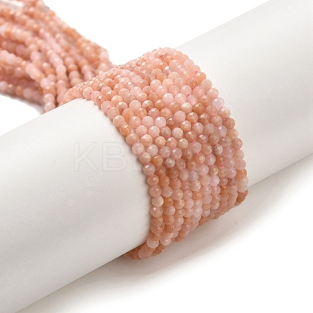 Natural Pink Aventurine Beads Strands G-B074-B05-01-1