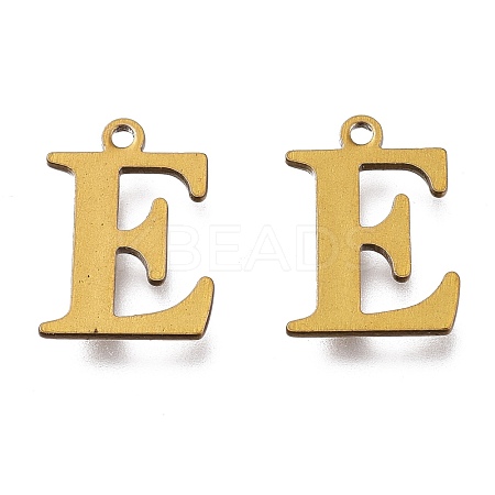 PVD Vacuum Plating  304 Stainless Steel Charms STAS-H112-E-AB-1