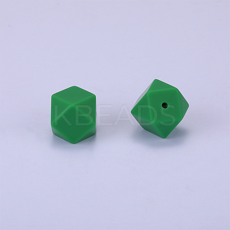 Hexagonal Silicone Beads SI-JX0020A-100-1