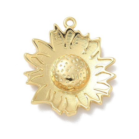 Rack Plating Brass Pendants KK-G515-39B-G-1