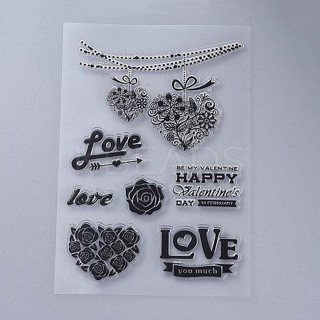 Silicone Stamps DIY-L036-C05-1