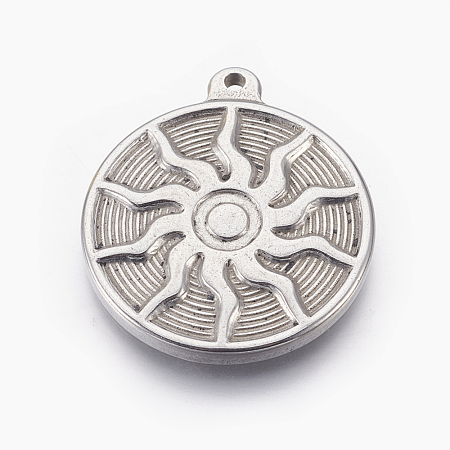 Non-Tarnish 304 Stainless Steel Pendants X-STAS-E444-07-1
