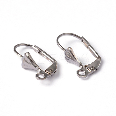 Brass Leverback Earring Findings EC561-NF-1