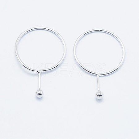 Long-Lasting Plated Brass Linking Rings KK-K204-157P-NF-1