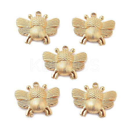 304 Stainless Steel Pendants STAS-Q330-01G-01-1