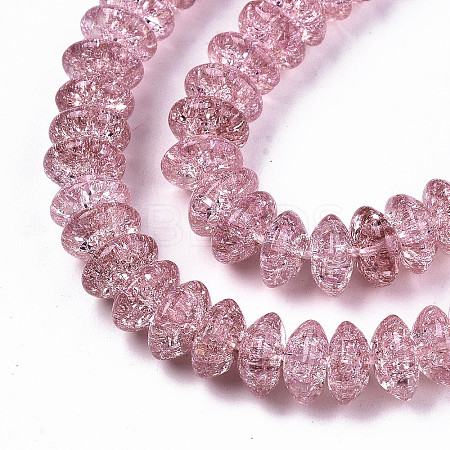 Crackle Glass Beads GLAA-S192-004C-1