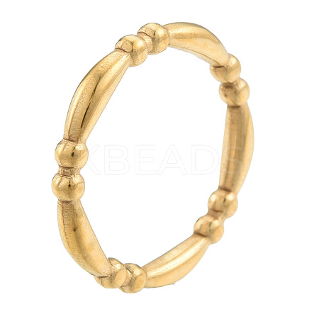 Ion Plating(IP) 201 Stainless Steel Finger Ring for Women RJEW-N038-129LG-1