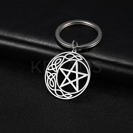 Non-Tarnish Stainless Steel Keychains PW-WG81215-02-1