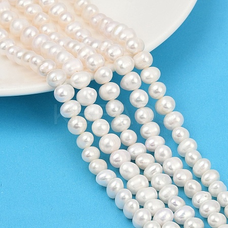 Natural Cultured Freshwater Pearl Beads Strands PEAR-I007-07X-11A-1