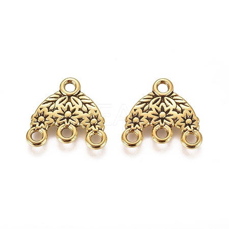 Tibetan Style Chandelier Components Links LS-TIBEP-LF11357YKG-AG-FF-1