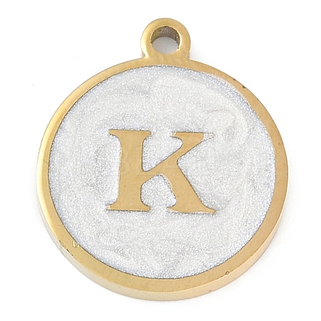 Ion Plating(IP) 201 Stainless Steel Pendants STAS-K288-02G-K-1