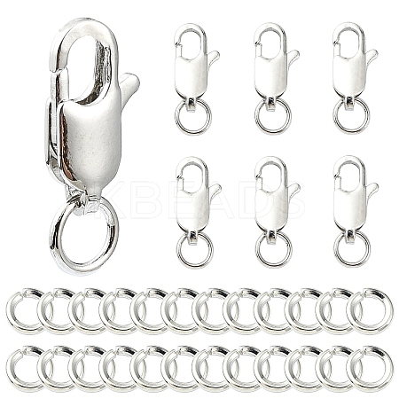 Brass Lobster Claw Clasps DIY-YW0009-37P-1