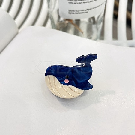 Mini Cellulose Acetate Claw Hair Clips PW-WG3F96A-06-1