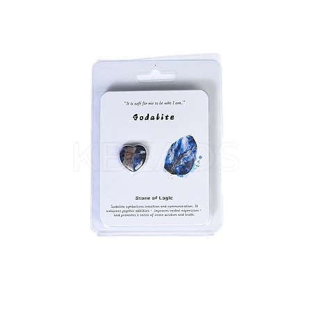 Heart Shape Natural Sodalite Display Decorations PW-WGEF7B7-11-1
