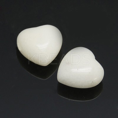 Natural White Jade Beads G-C037-8x8x5mm-1-1