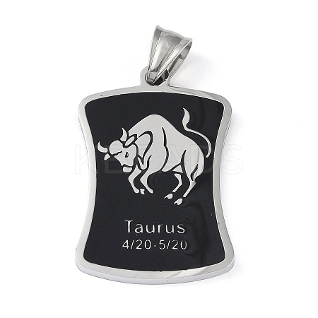 304 Stainless Steel Pendants STAS-O008-01D-1