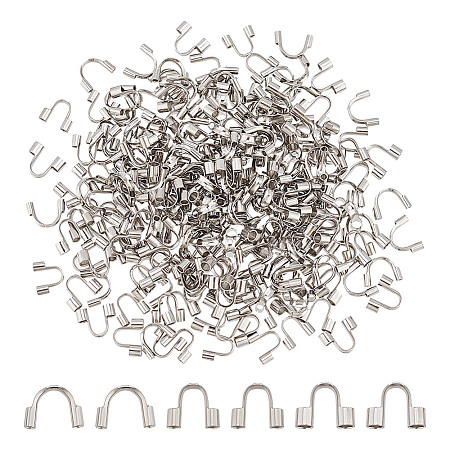 300Pcs 3 Styles 304 Surgical Stainless Steel Wire Guardian and Protectors STAS-AR0002-29-1